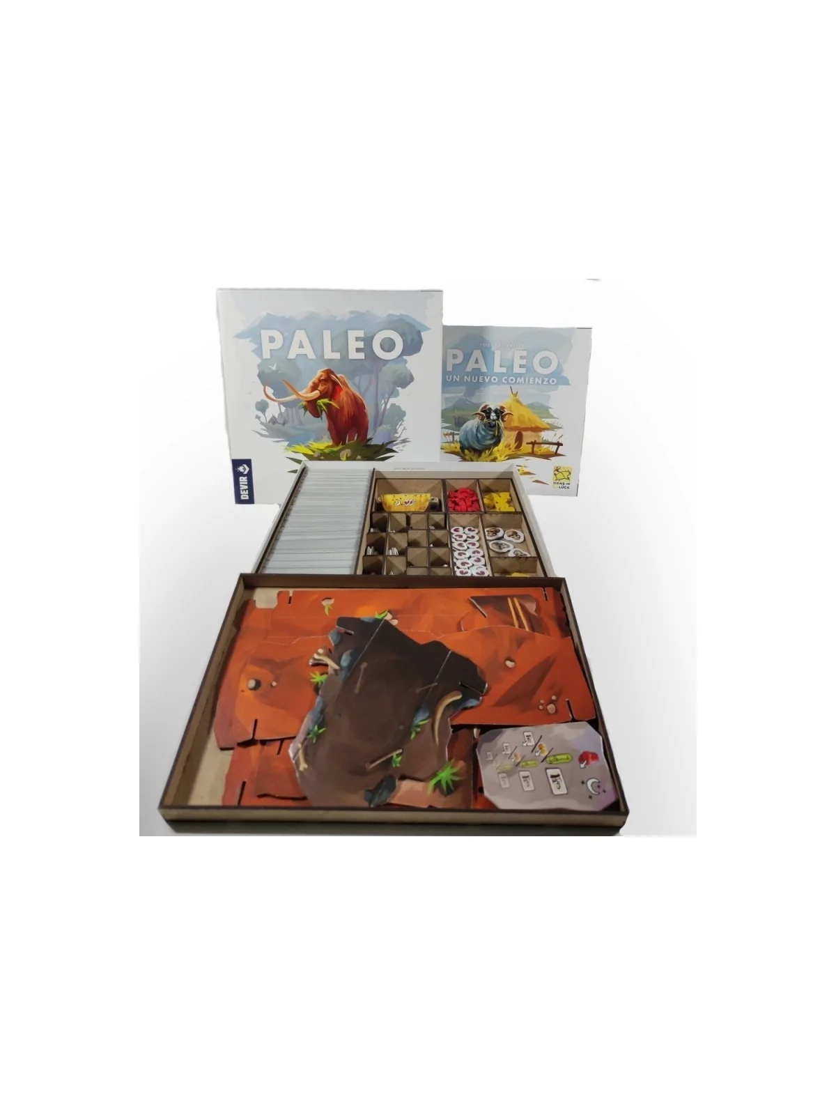 Inserto Compatible con Paleo (Base+Primera Expansión) de WithOut Mess en Insertos | La Cueva Roja