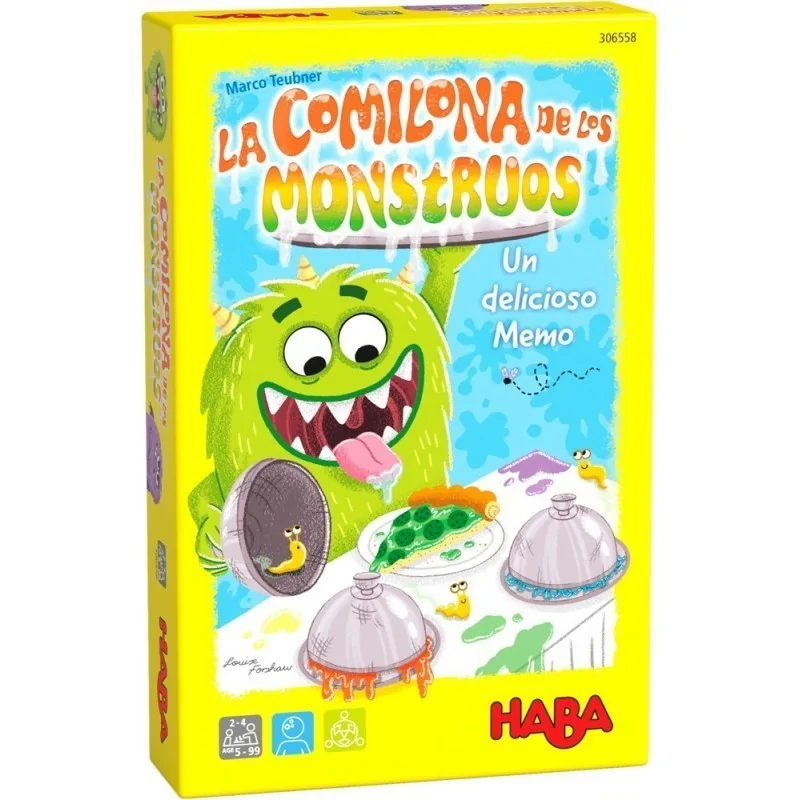 La Comilona de los Monstruos de Haba en Juegos de Tablero | La Cueva Roja