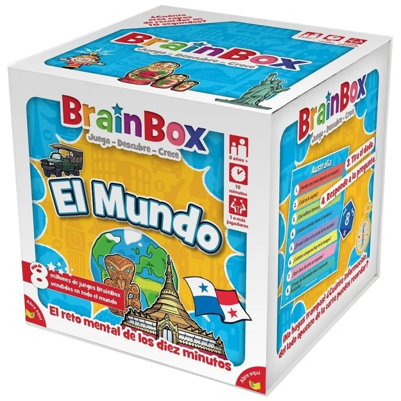 Brainbox El Mundo de Asmodee en Juegos de Cartas | La Cueva Roja