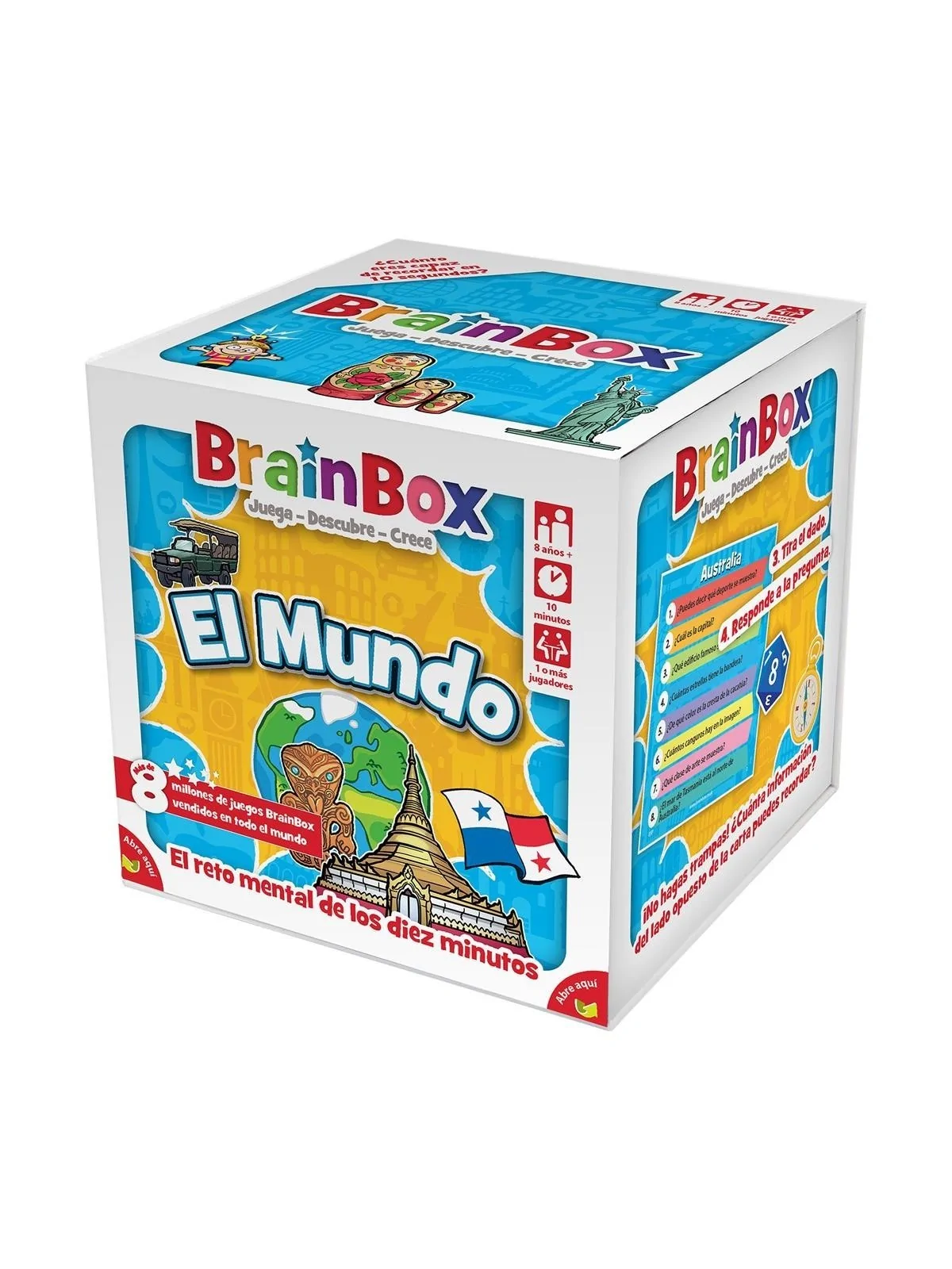 Brainbox El Mundo de Asmodee en Juegos de Cartas | La Cueva Roja