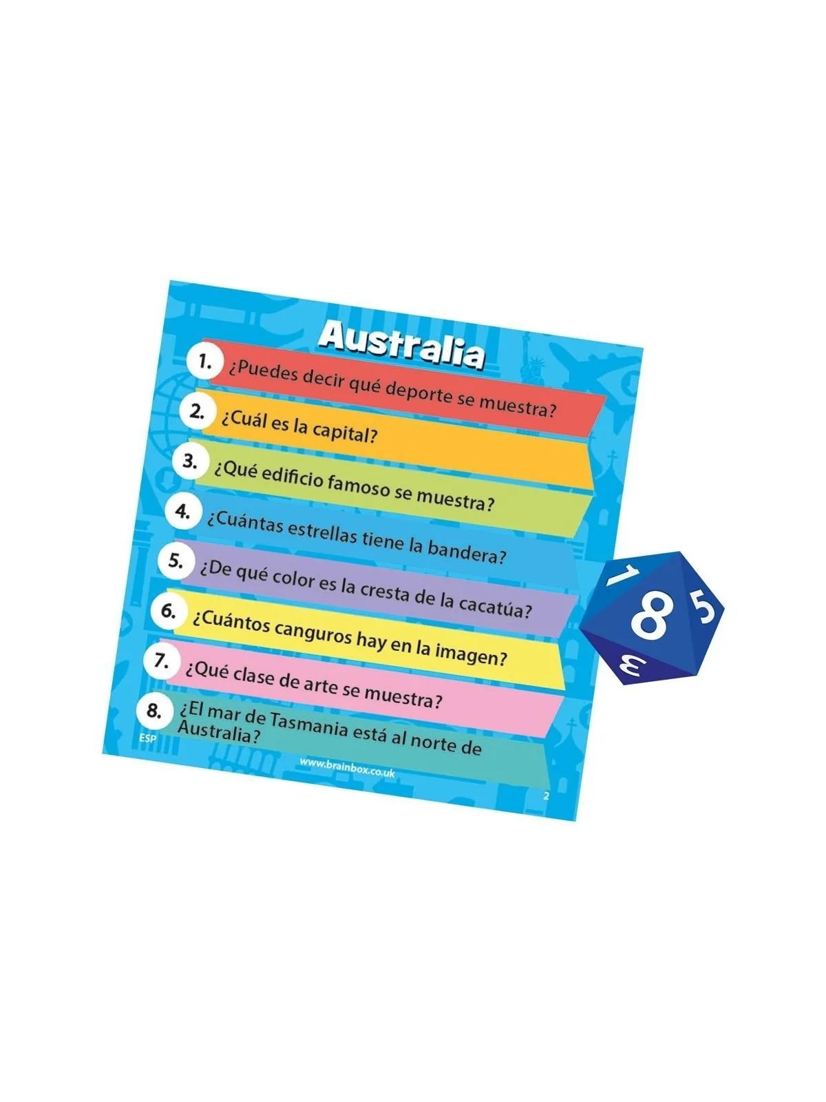 Brainbox El Mundo de Asmodee en Juegos de Cartas | La Cueva Roja
