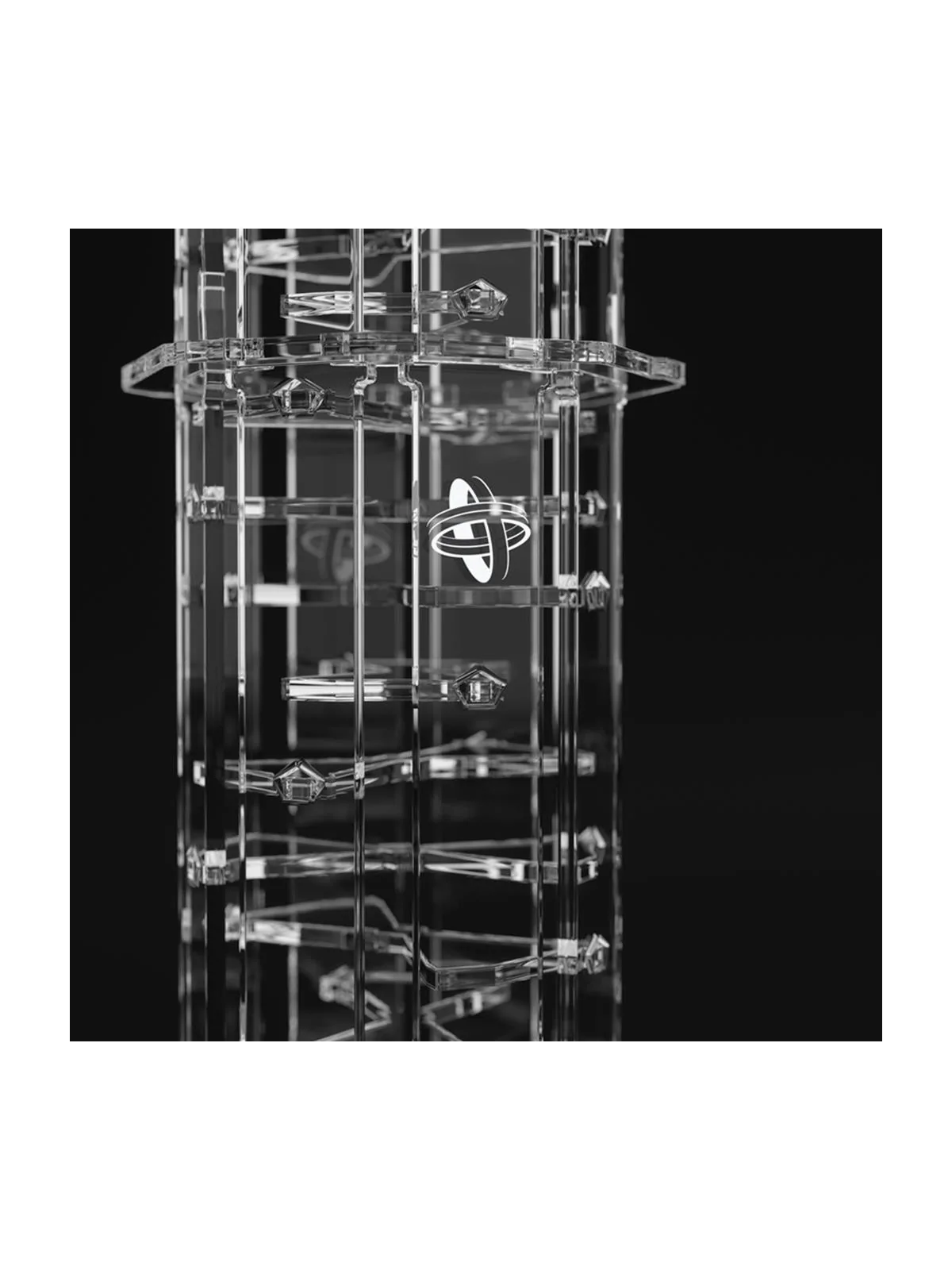 Crystal Twister Premium Dice Tower de Gamegenic en Otros | La Cueva Roja