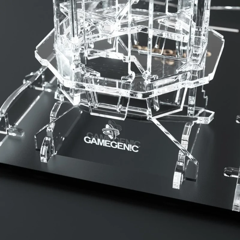 Crystal Twister Premium Dice Tower de Gamegenic en Otros | La Cueva Roja