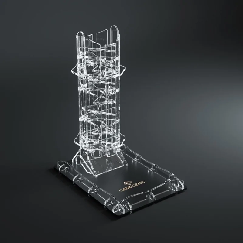Crystal Twister Premium Dice Tower de Gamegenic en Otros | La Cueva Roja