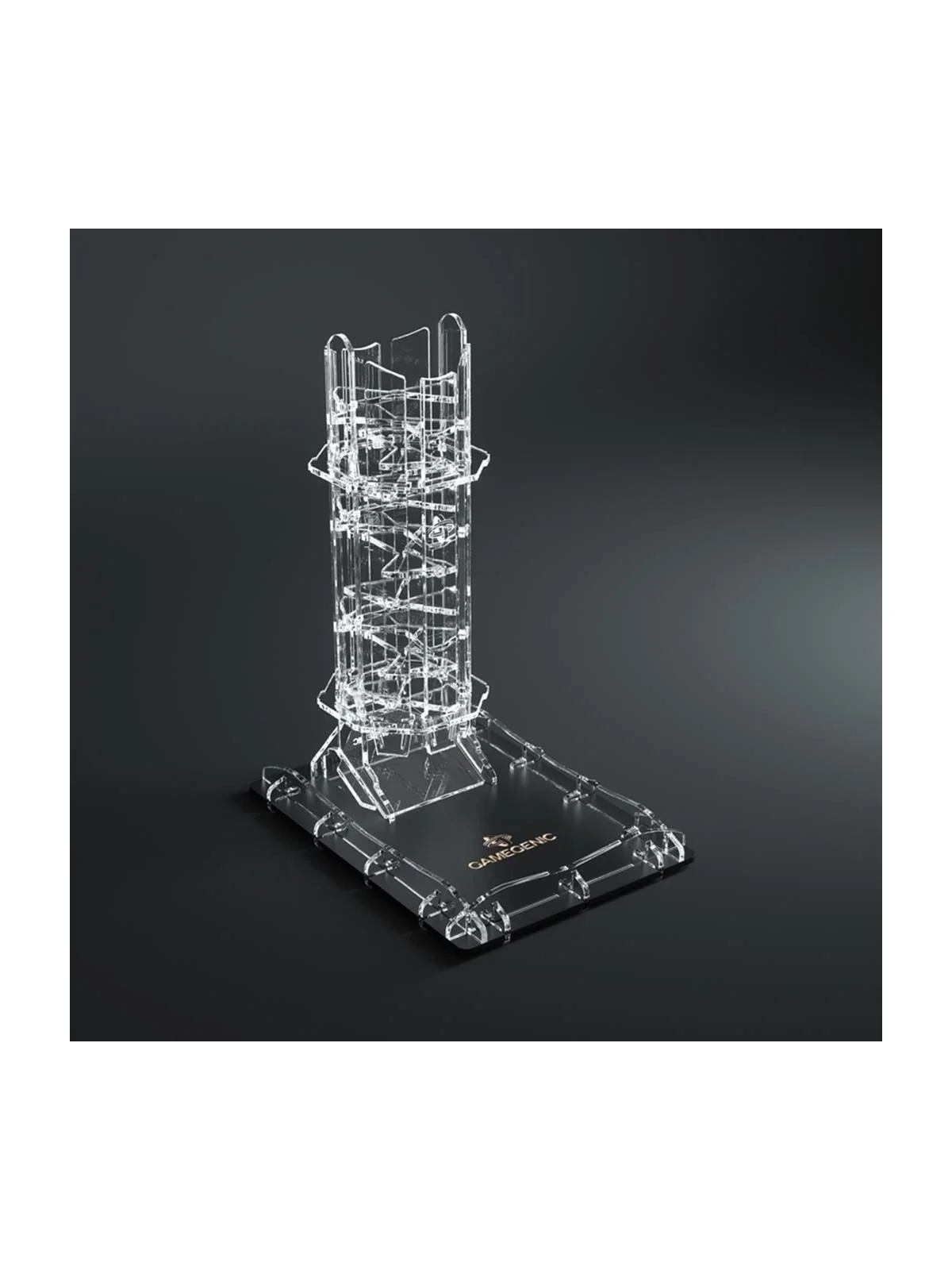 Crystal Twister Premium Dice Tower de Gamegenic en Otros | La Cueva Roja