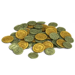 Hippocrates 60 Metal Drachma Coins de Game Brewer en Otros | La Cueva Roja
