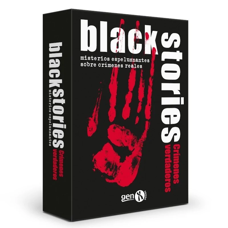 Black Stories: Crímenes Verdaderos de Gen X Games en Juegos de Cartas | La Cueva Roja