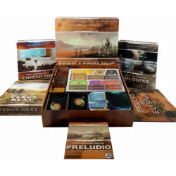 Inserto Compatible con Terraforming Mars (Base+Expansiones) de WithOut Mess en Insertos | La Cueva Roja