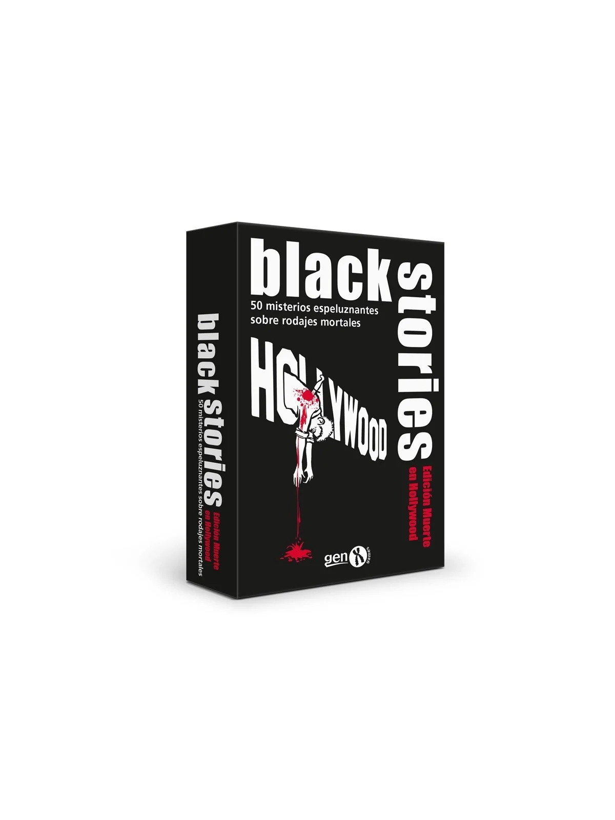 Black Stories: Muerte en Hollywood de Gen X Games en Juegos de Cartas | La Cueva Roja