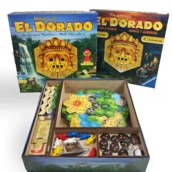 Inserto Compatible con El Dorado (Base+ExpansiónHéroes y Demonios) de WithOut Mess en Insertos | La Cueva Roja