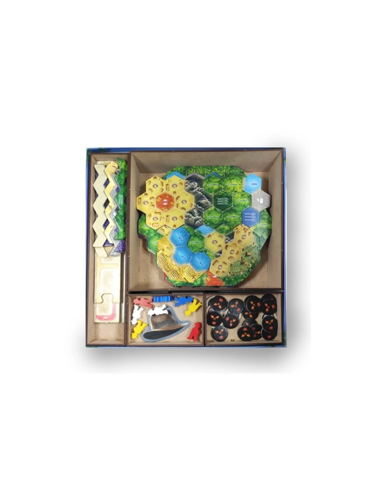 Inserto Compatible con El Dorado (Base+ExpansiónHéroes y Demonios) de WithOut Mess en Insertos | La Cueva Roja