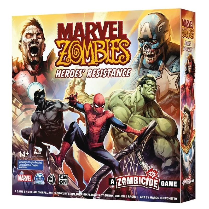 Marvel Zombies: Heroes' Resistance de CMON en Juegos de Tablero | La Cueva Roja