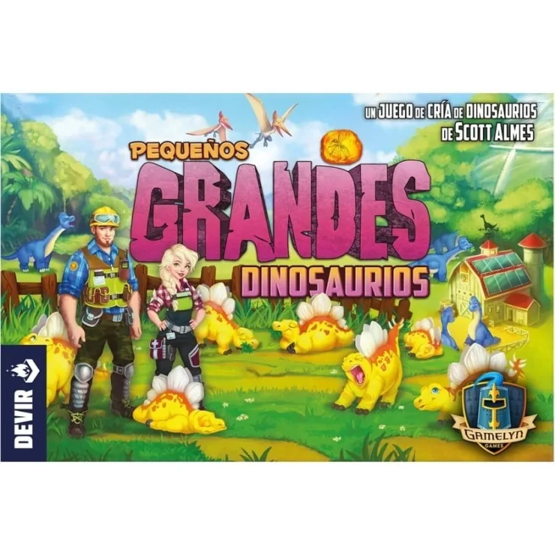 Pequeños Grandes Dinosaurios de Devir en Juegos de Tablero | La Cueva Roja