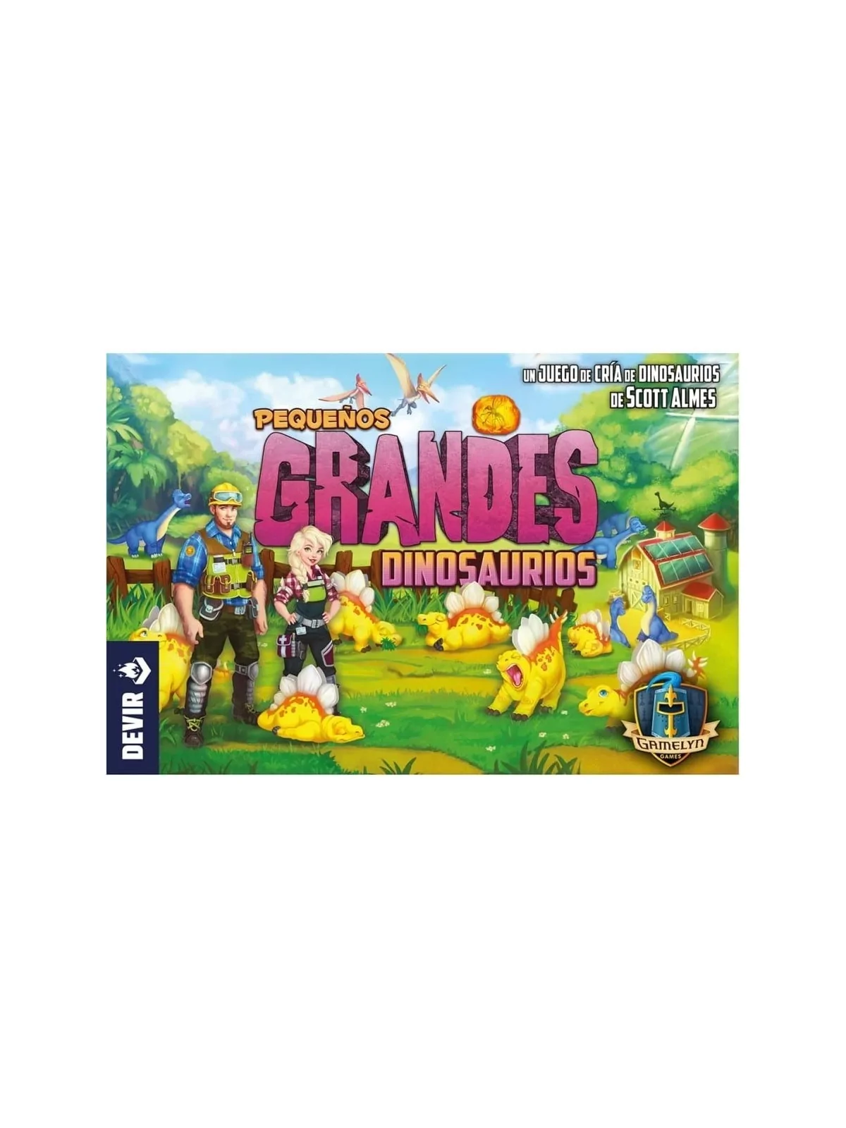 Pequeños Grandes Dinosaurios de Devir en Juegos de Tablero | La Cueva Roja