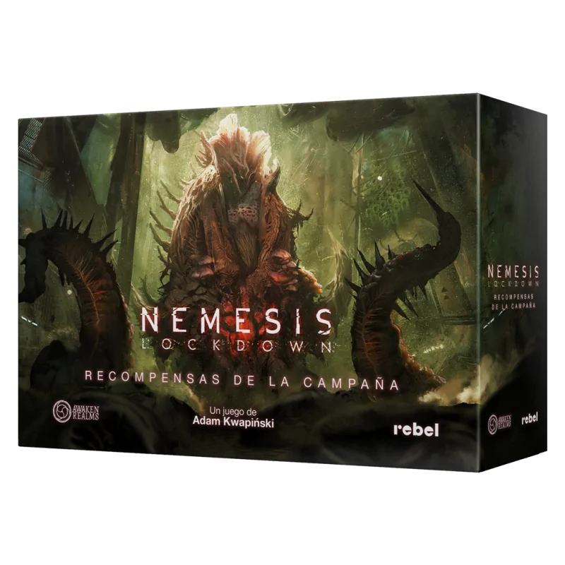 Nemesis: Lockdown - Recompensas de Campaña de Rebel en Juegos de Tablero | La Cueva Roja