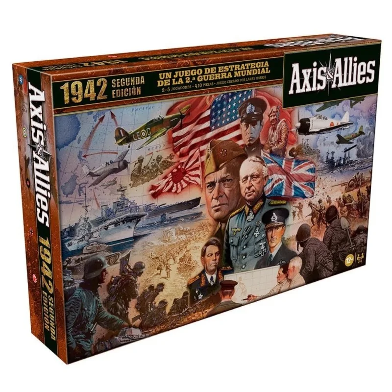 Axis and Allies 1942 Segunda Edición de Hasbro en Juegos de Tablero | La Cueva Roja