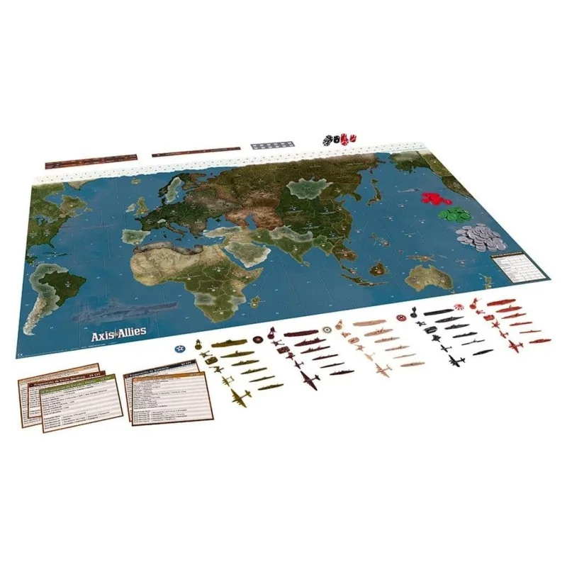 Axis and Allies 1942 Segunda Edición de Hasbro en Juegos de Tablero | La Cueva Roja