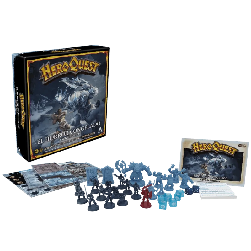 Heroquest: El Horror Congelado de Hasbro en Juegos de Tablero | La Cueva Roja