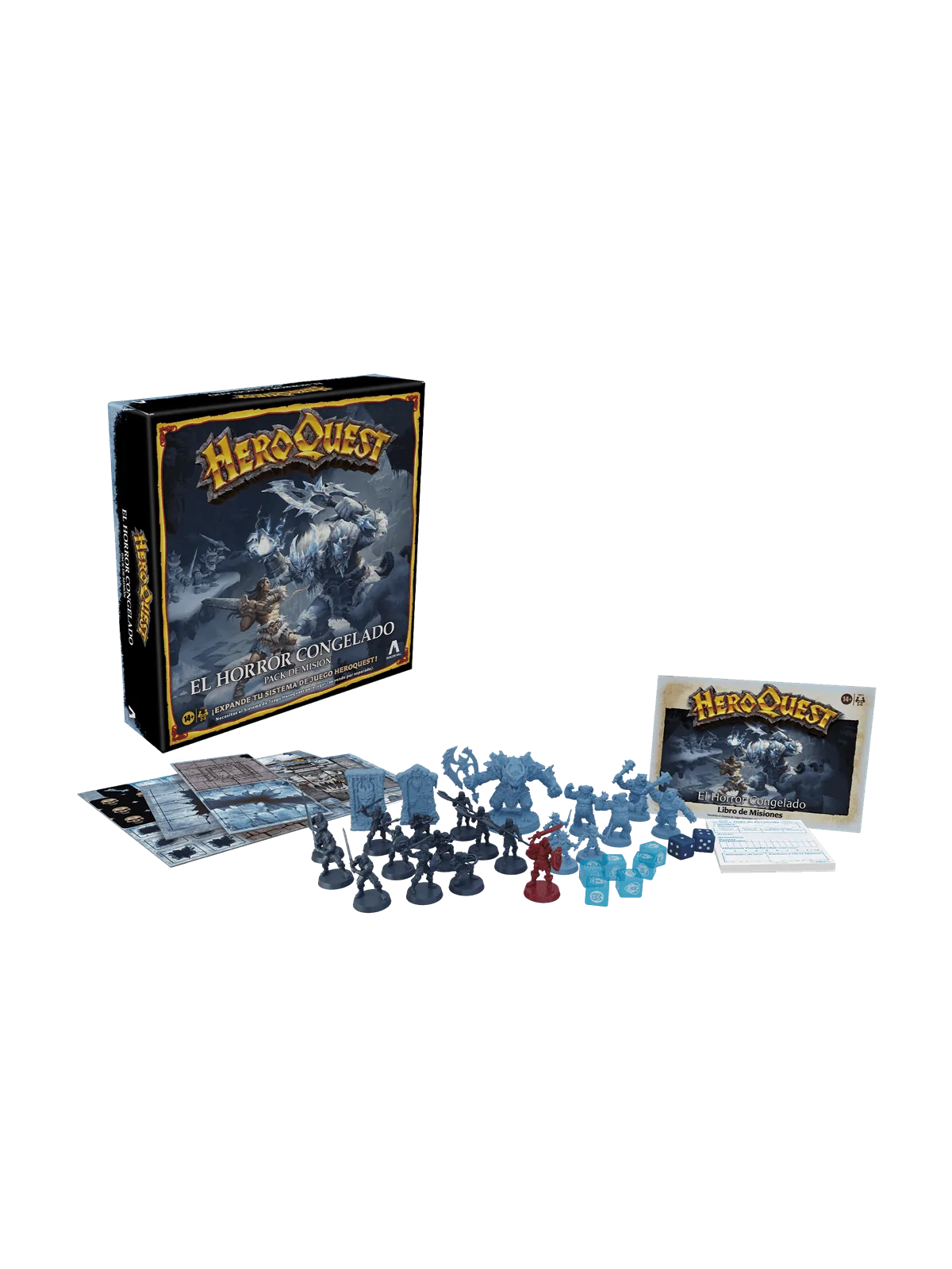 Heroquest: El Horror Congelado de Hasbro en Juegos de Tablero | La Cueva Roja