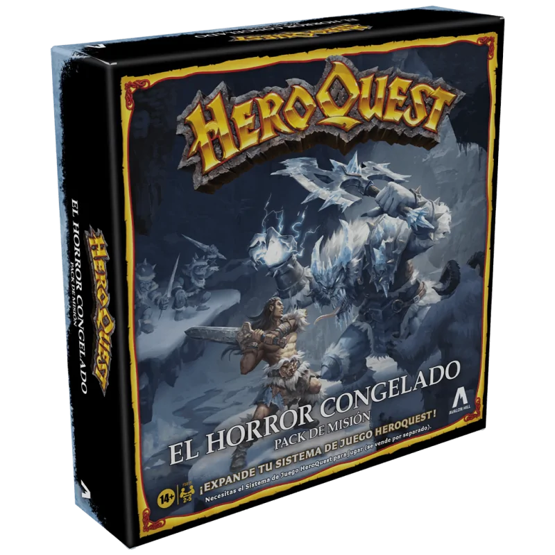 Heroquest: El Horror Congelado de Hasbro en Juegos de Tablero | La Cueva Roja