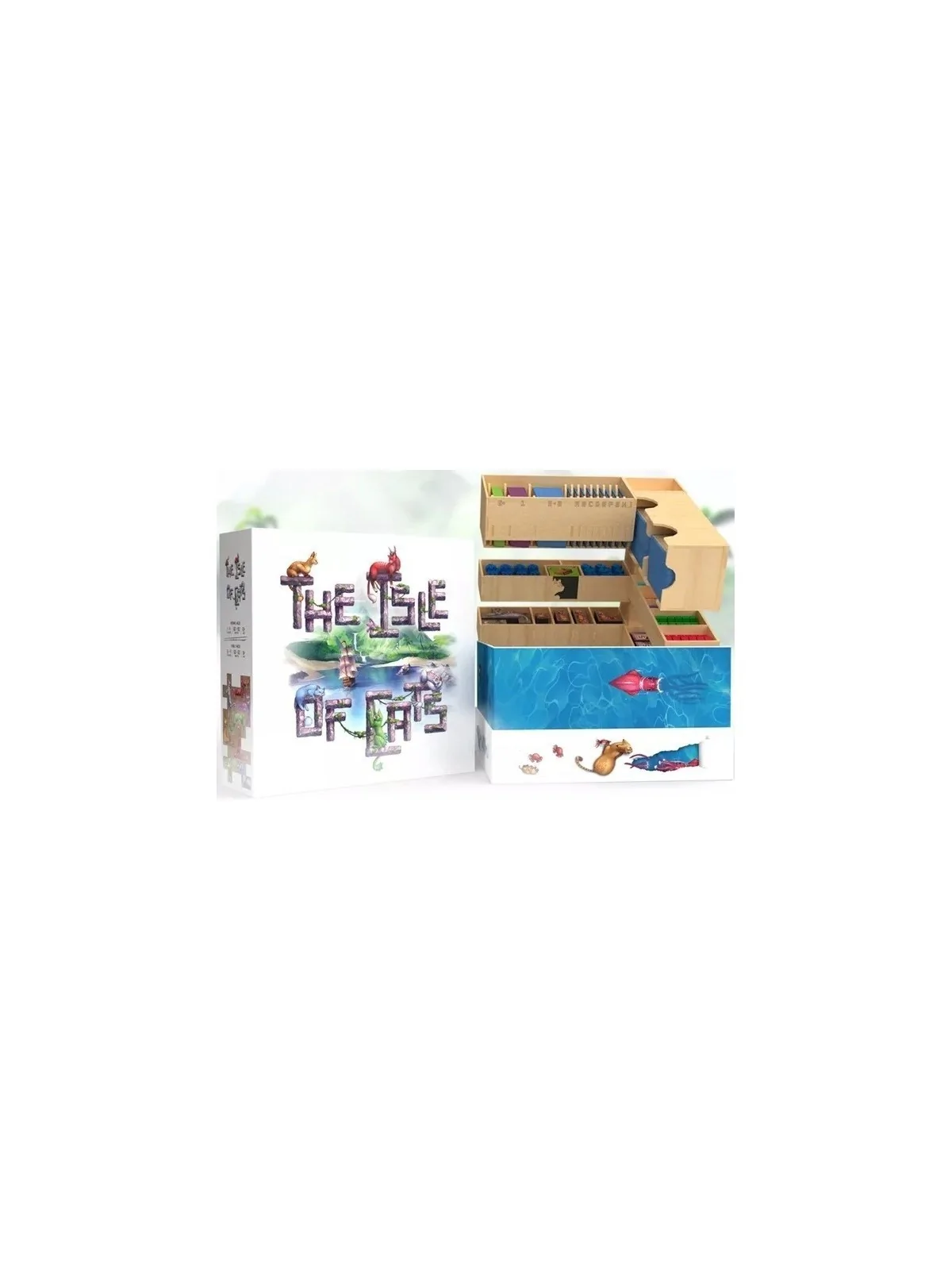 La Isla de los Gatos: Big '2-minute' Box de Maldito Games en Insertos | La Cueva Roja