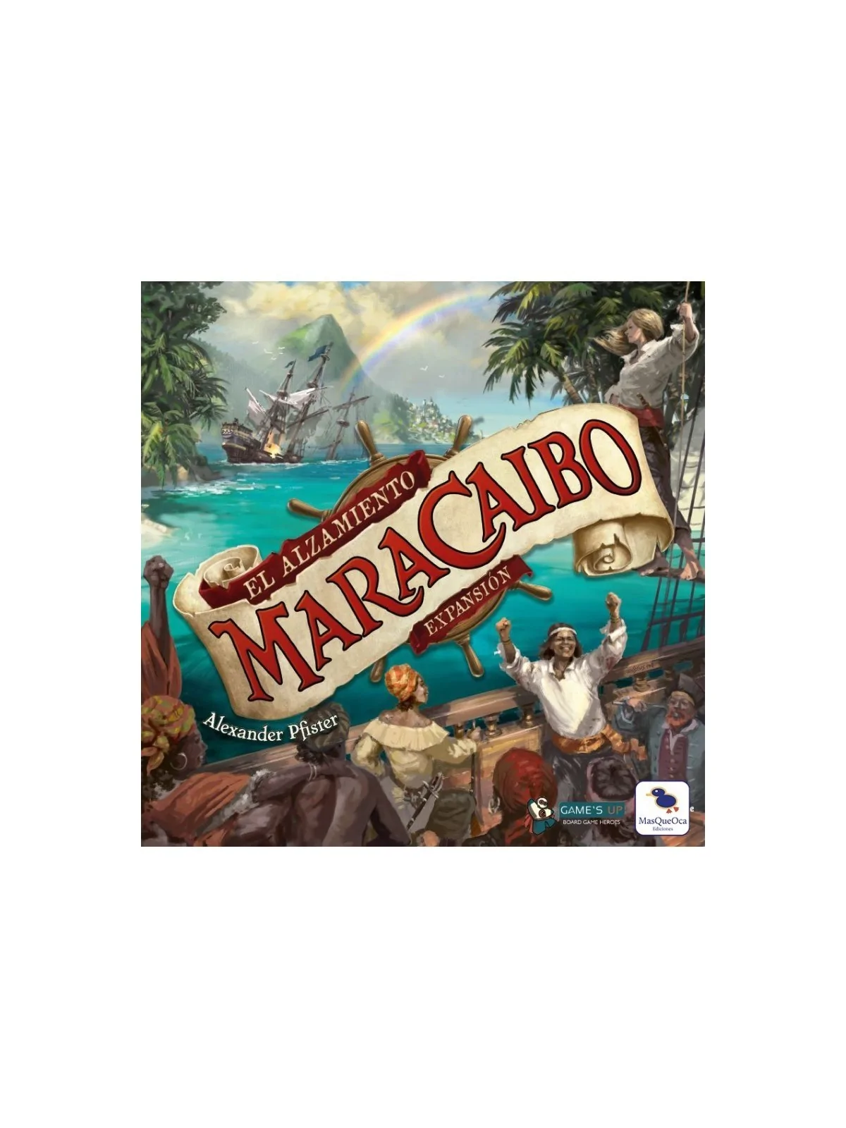 Maracaibo: Expansion El Alzamiento de MasQueOca en Juegos de Tablero | La Cueva Roja