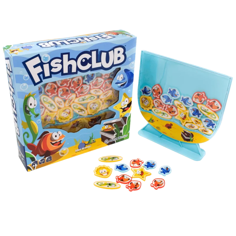 Fish Club de Blue Orange Games en Juegos de Tablero | La Cueva Roja