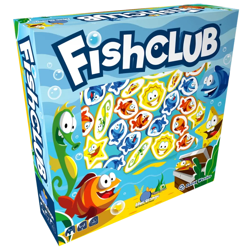 Fish Club de Blue Orange Games en Juegos de Tablero | La Cueva Roja