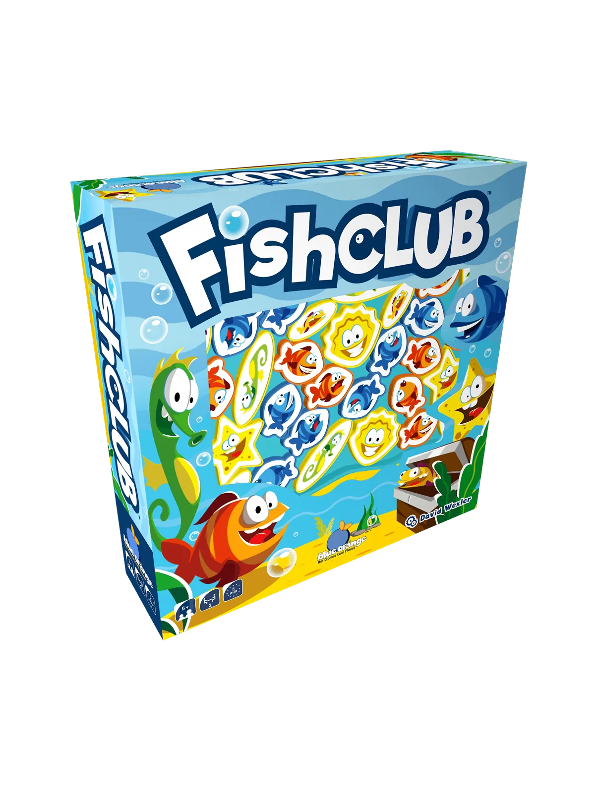 Fish Club de Blue Orange Games en Juegos de Tablero | La Cueva Roja