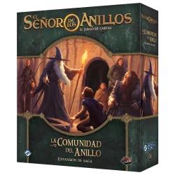 El Señor de los Anillos LCG: La Comunidad del Anillo Expansión de Saga de Fantasy Flight Games en Juegos de Tablero | La Cueva R