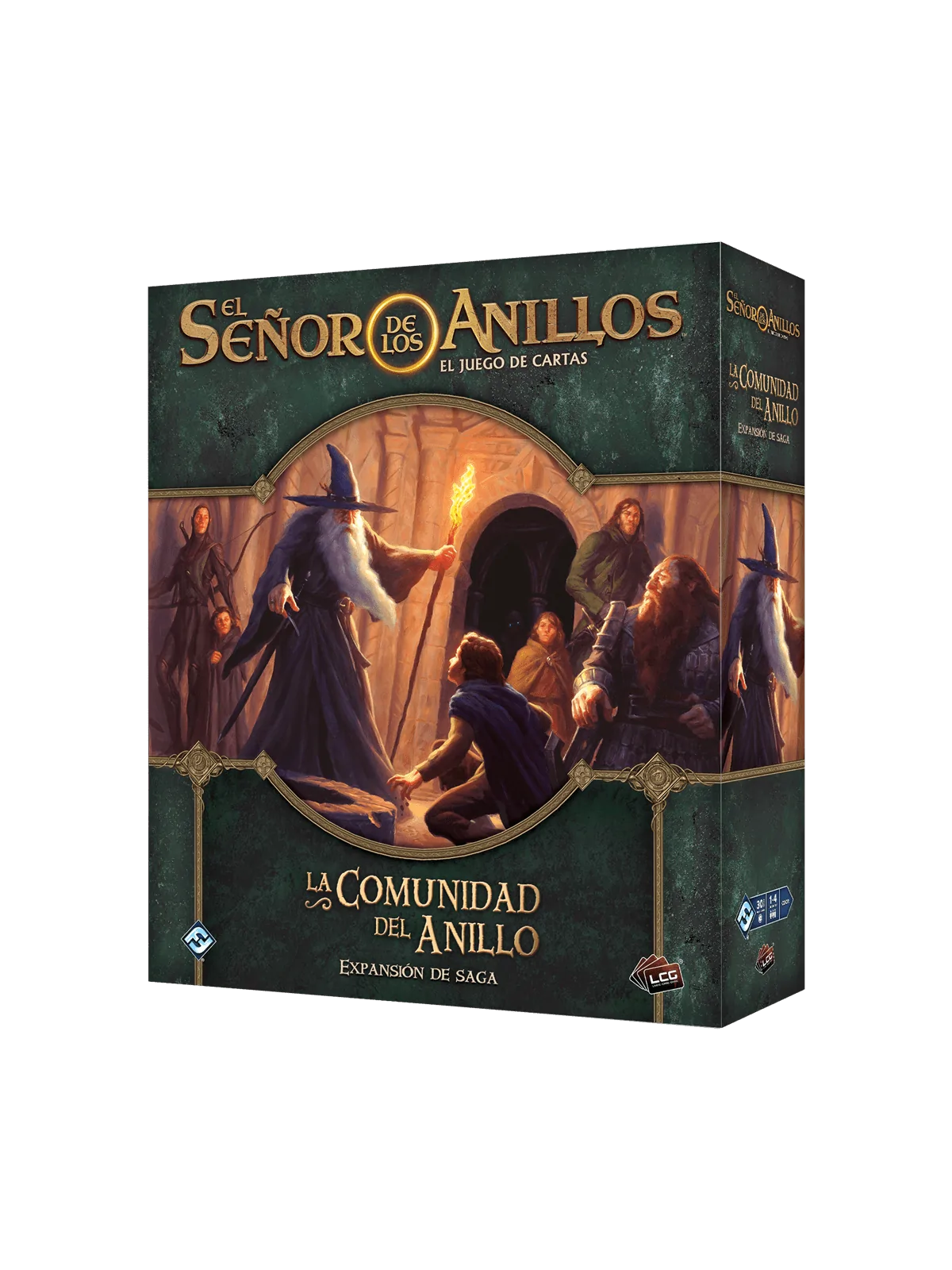 El Señor de los Anillos LCG: La Comunidad del Anillo Expansión de Saga de Fantasy Flight Games en Juegos de Tablero | La Cueva R