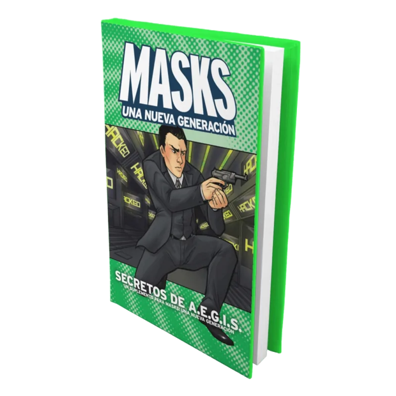Masks: Secretos de A.E.G.I.S. de Cursed Ink en Juegos de Rol | La Cueva Roja