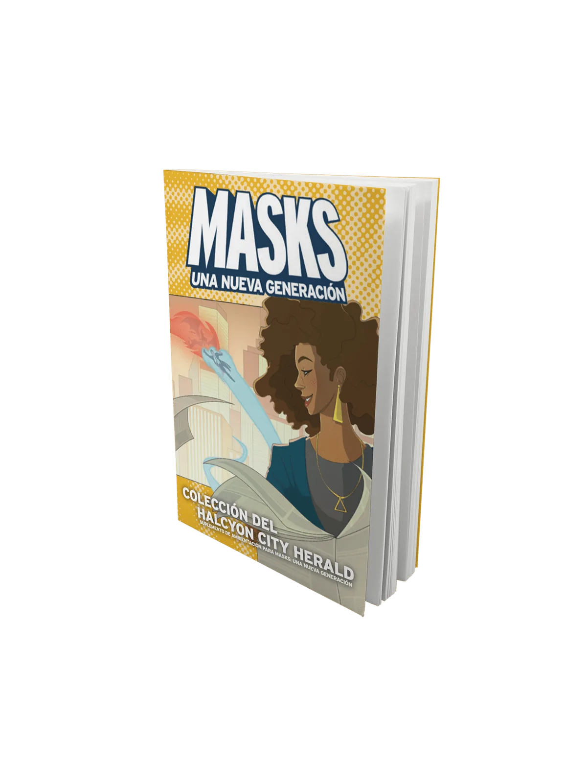 Masks: Colección del Halcyon City Herald de Cursed Ink en Juegos de Rol | La Cueva Roja