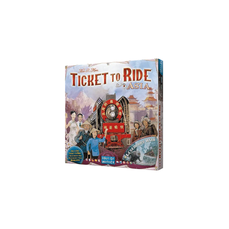 ¡Aventureros al Tren! Asia de Days of Wonder en Juegos de Tablero | La Cueva Roja