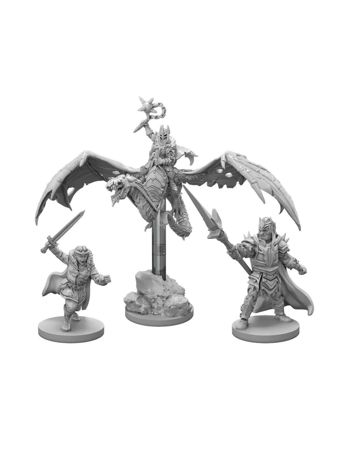 El Señor de los Anillos Viajes por la Tierra Media: Pack de Figuras Azotes de los Yermos de Fantasy Flight Games en Juegos de Ta