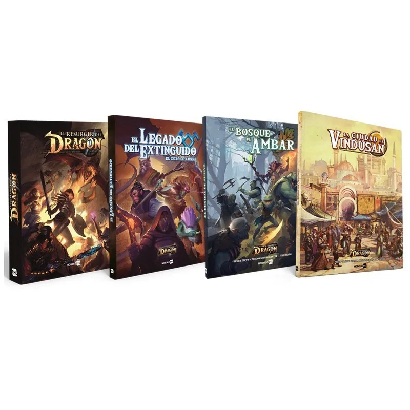 Pack de Inicio El Resurgir del Dragón de Nosolorol en Juegos de Rol | La Cueva Roja