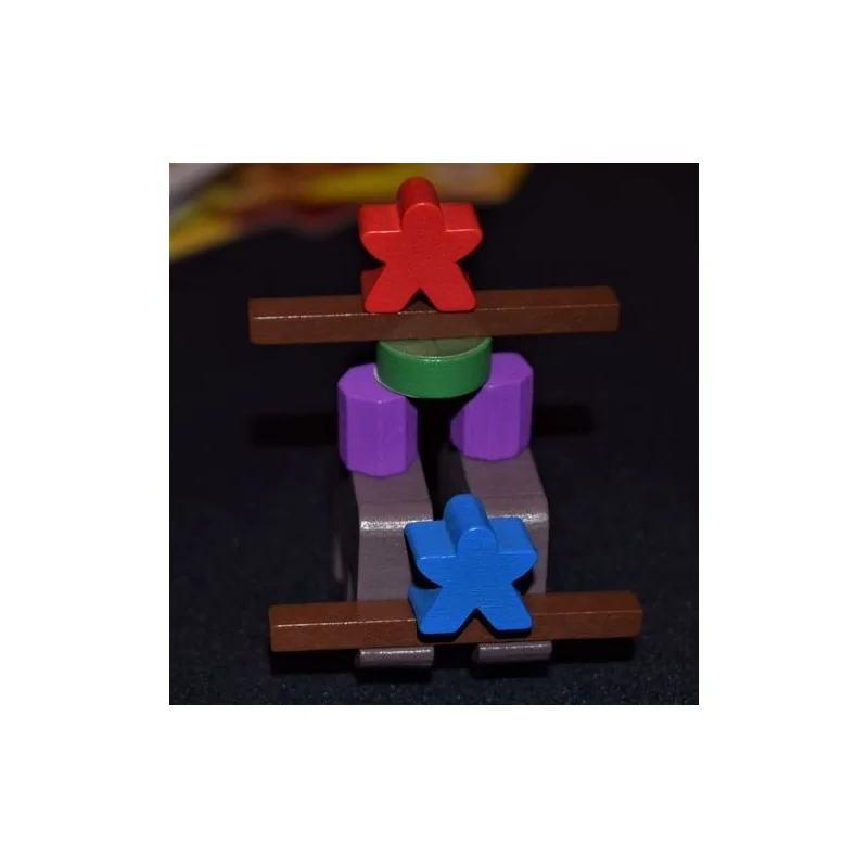 Meeple Circus de Gen X Games en Juegos de Tablero | La Cueva Roja