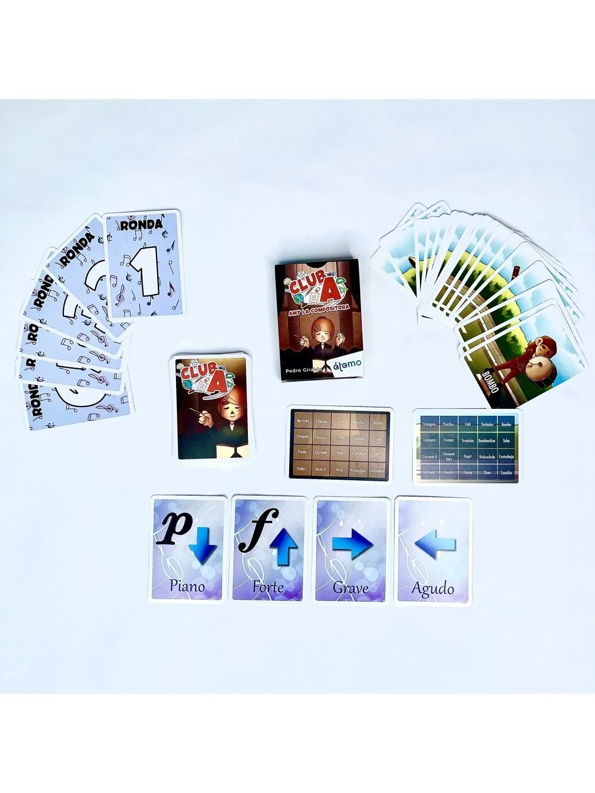 Club A - Amy la Compositora de Atomo Games en Juegos de Tablero | La Cueva Roja