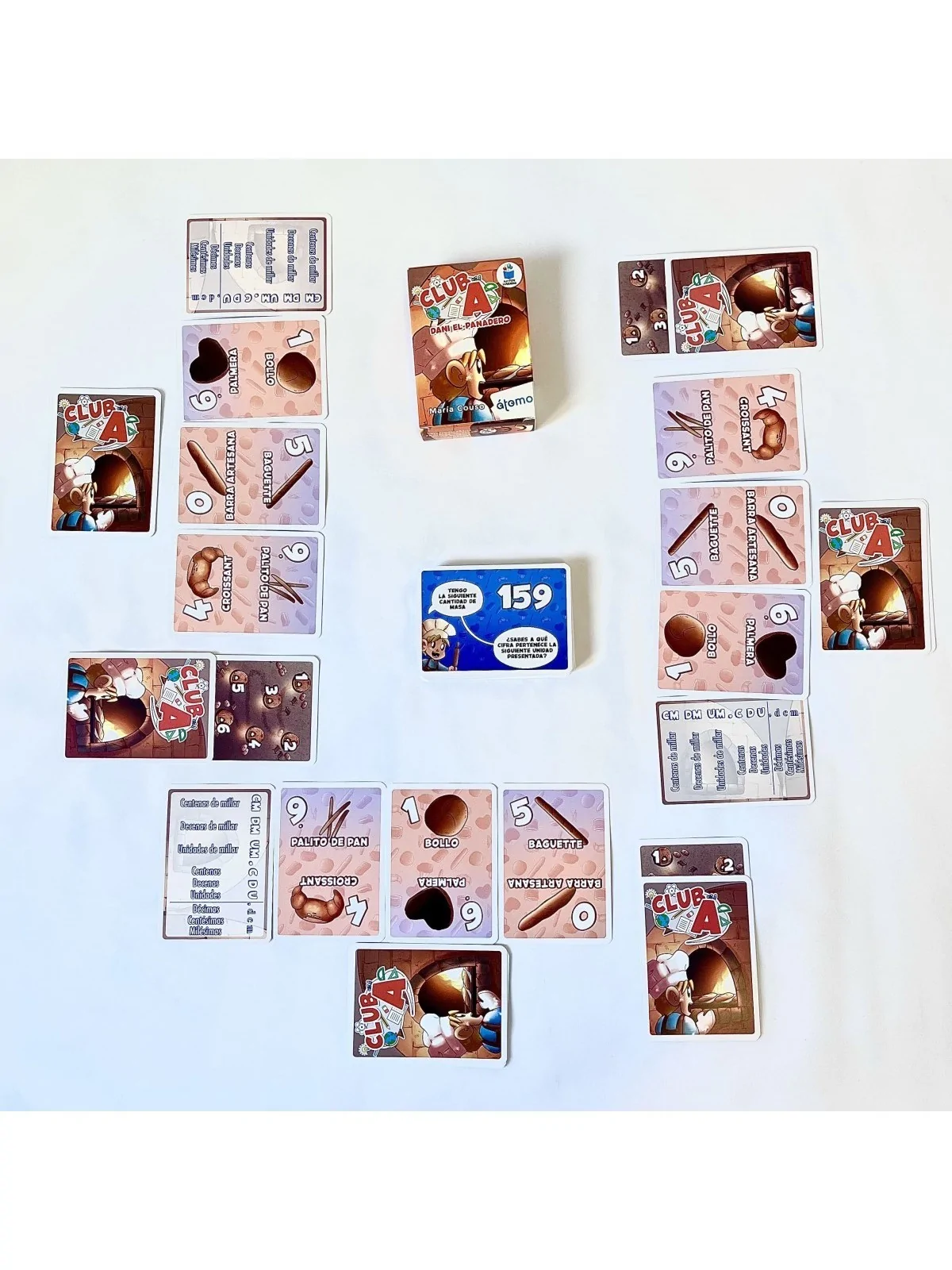 Club A - Dani el Panadero de Atomo Games en Juegos de Cartas | La Cueva Roja