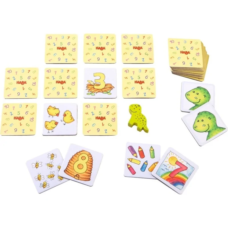 Mis Primeros Juegos: Dino de los Números de Haba en Juegos de Tablero | La Cueva Roja