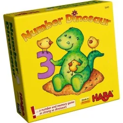 Mis Primeros Juegos: Dino de los Números de Haba en Juegos de Tablero | La Cueva Roja