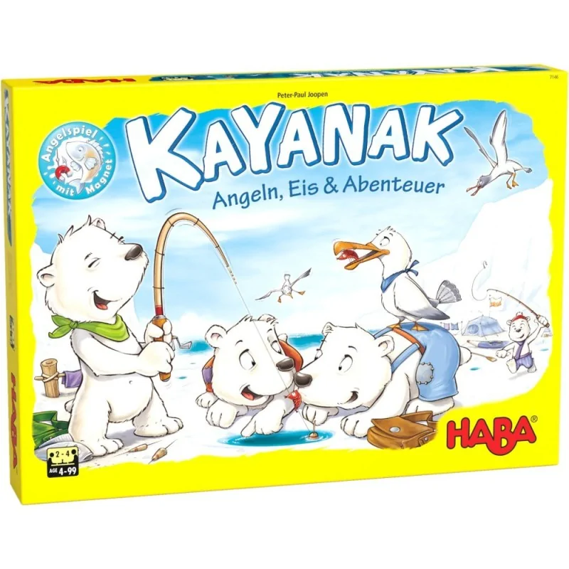 Kayanak: Hielo, Pesca y Aventura de Haba en Juegos de Tablero | La Cueva Roja