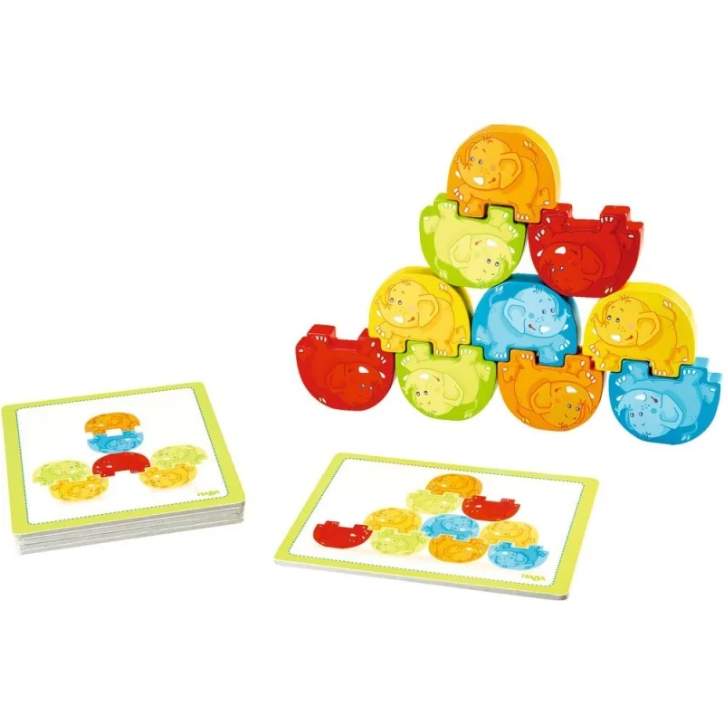 Juego de Apilar Tambalefantes de Haba en Juegos de Tablero | La Cueva Roja