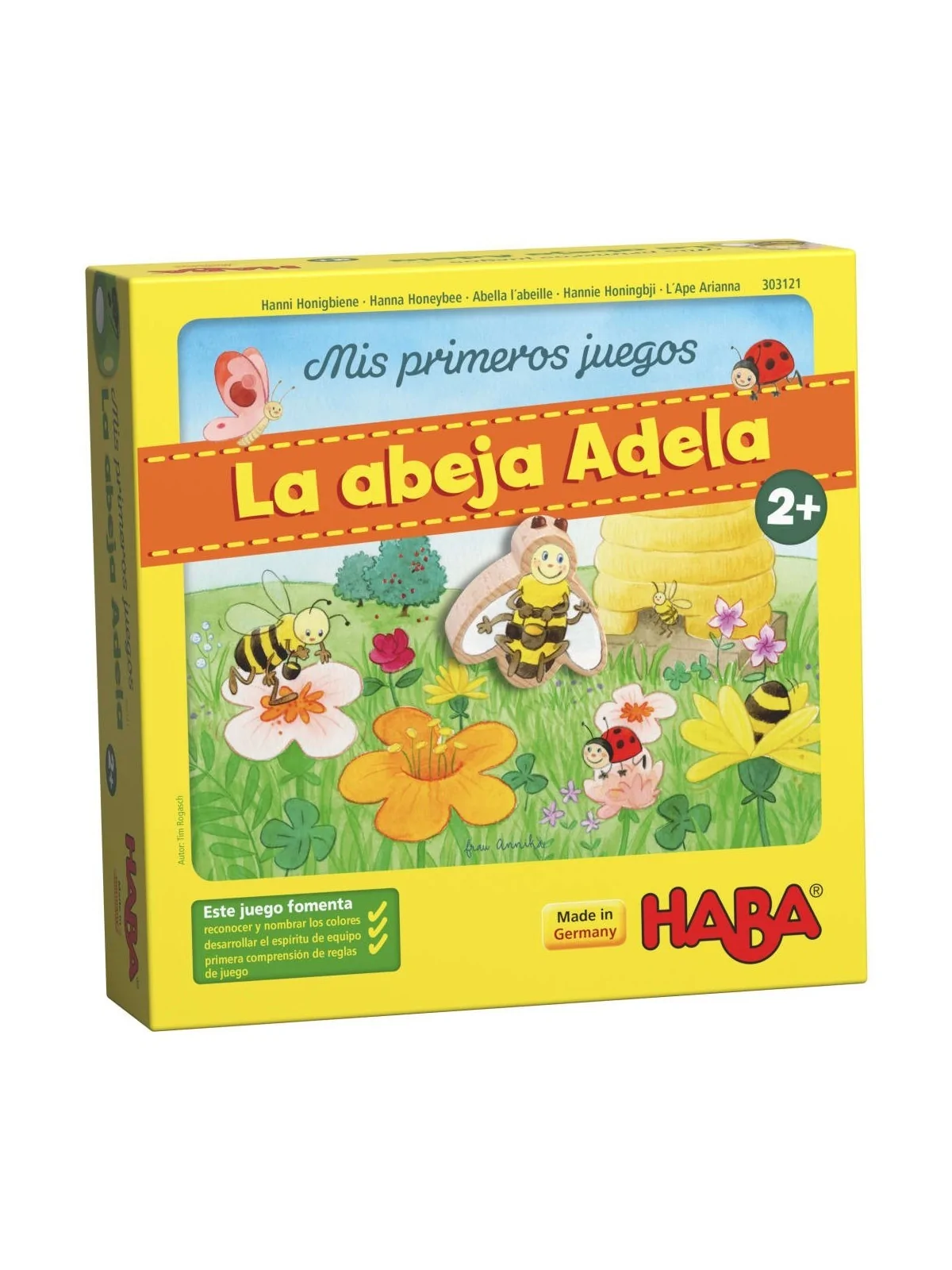 Mis Primeros Juegos: La Abeja Adela de Haba en Juegos de Tablero | La Cueva Roja