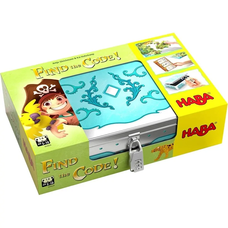 Find the Code! Isla Pirata de Haba en Juegos de Tablero | La Cueva Roja