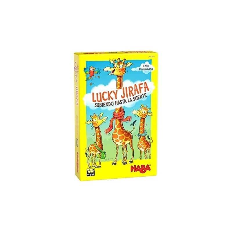 Lucky Jirafa de Haba en Juegos de Cartas | La Cueva Roja