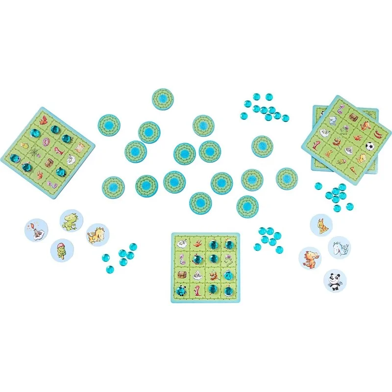 Dragón Chispas: Bingo de la Suerte de Haba en Juegos de Tablero | La Cueva Roja