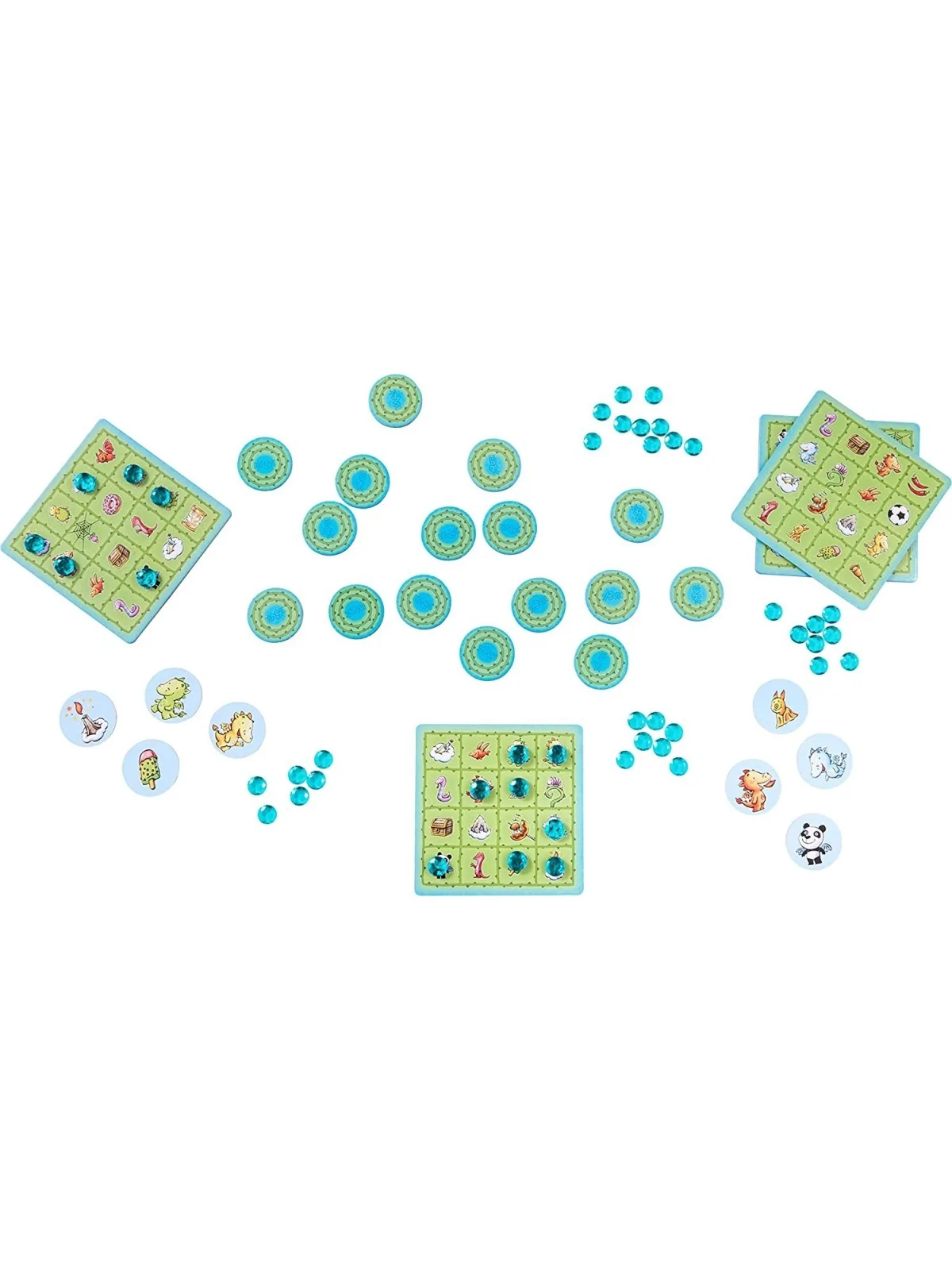 Dragón Chispas: Bingo de la Suerte de Haba en Juegos de Tablero | La Cueva Roja
