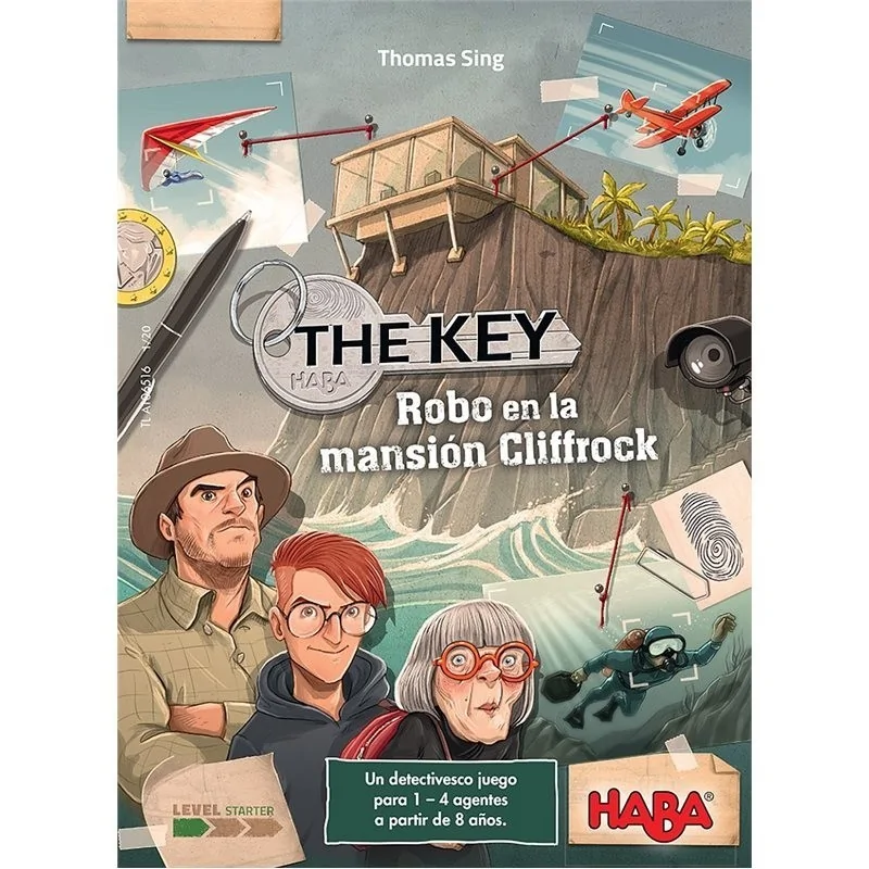 The Key: Robo en la Mansión Cliffrock de Haba en Juegos de Tablero | La Cueva Roja