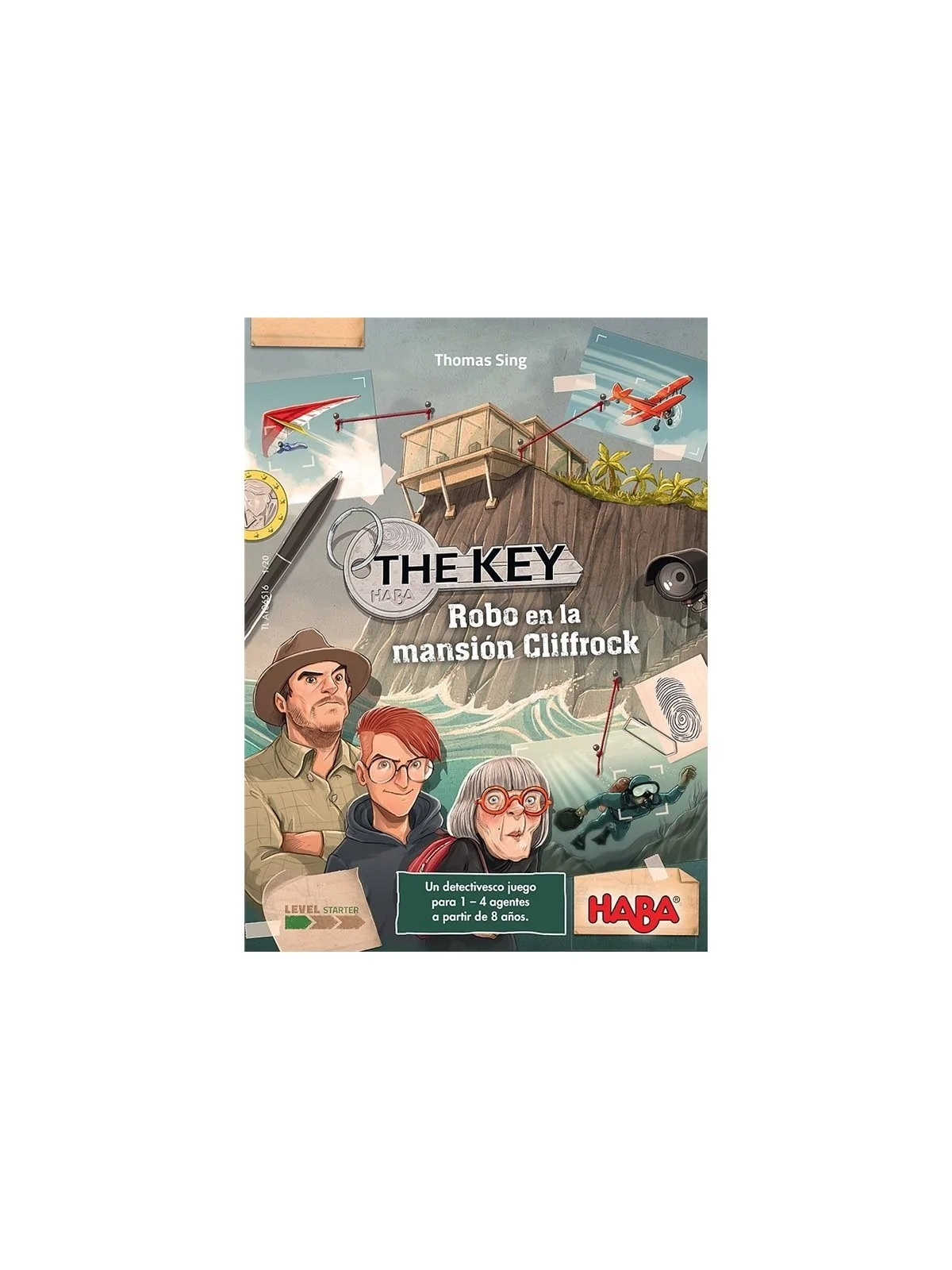 The Key: Robo en la Mansión Cliffrock de Haba en Juegos de Tablero | La Cueva Roja
